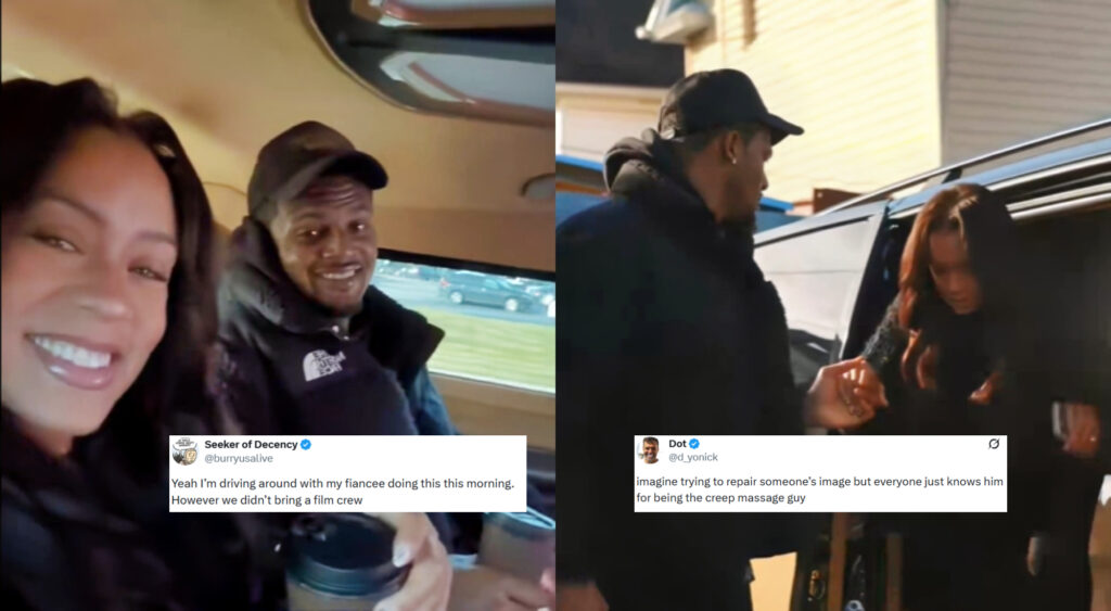 Social Media Had Plenty To Say About Deshaun Watson & His Wife Pulling Up In A Maybach With An Entire Film Crew To Hand Out Turkeys To The Poor [VIDEO]
