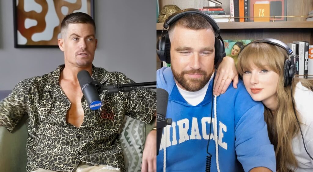 Grayson Waller on podcast, Taylor Swift and Travis Kelce on podcast