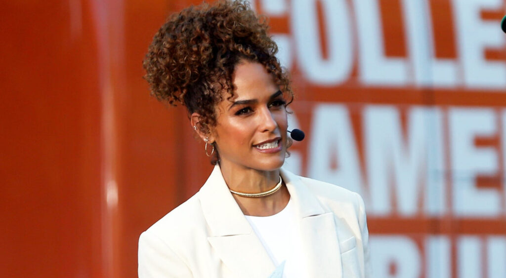 CHECK - ESPN Reporter Jess Sims Drops F-Bomb Live On Air While Battling Big House Cold
