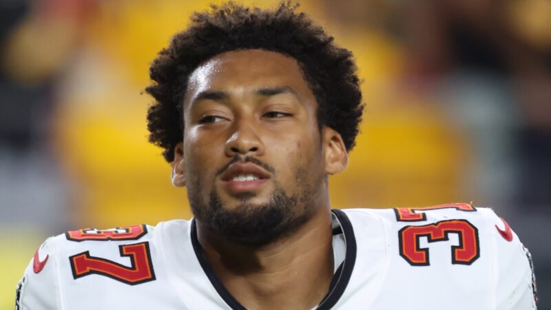 Josh Williams looks on