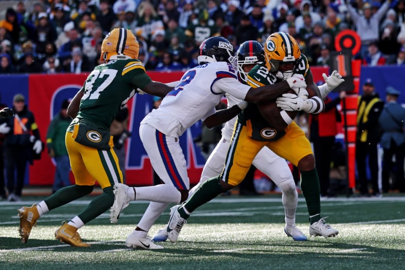 NFL: Green Bay Packers at New York Giants