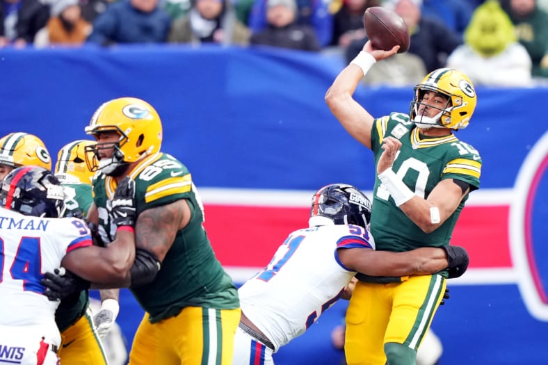NFL: Green Bay Packers at New York Giants
