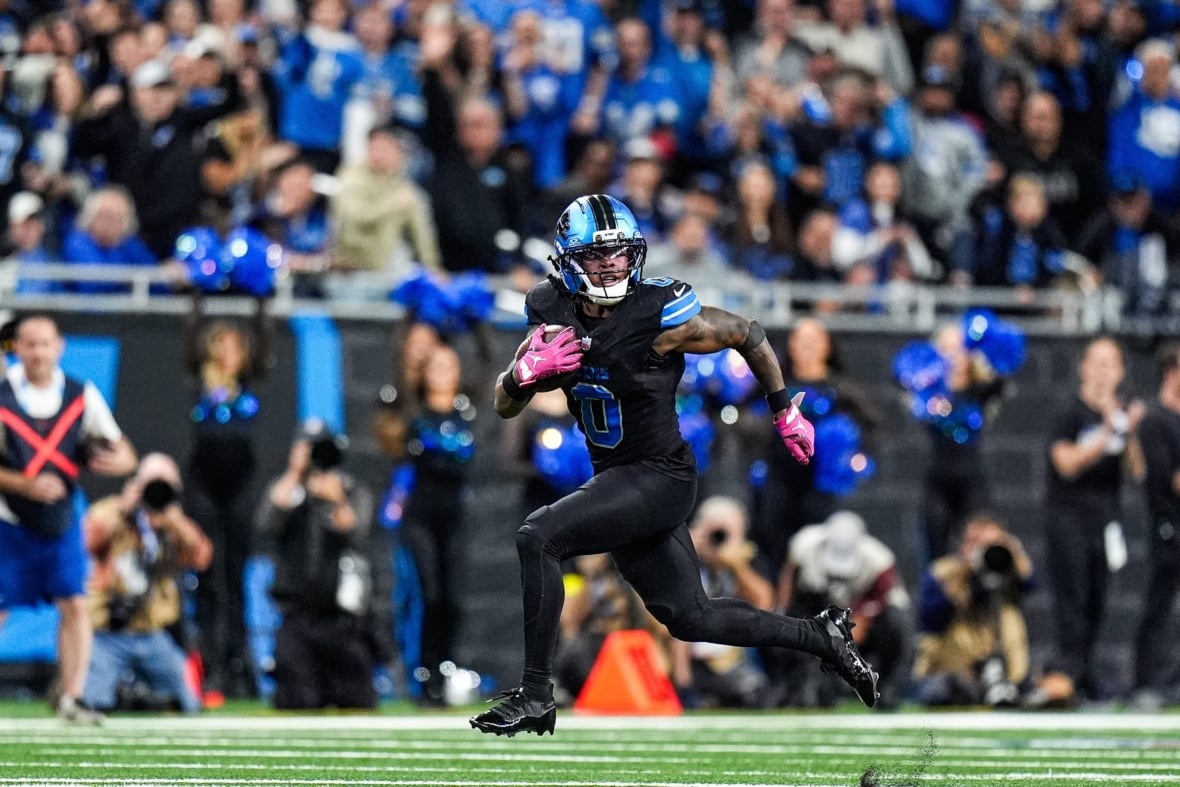 Syndication: Detroit Free Press Fastest NFL Players 2025