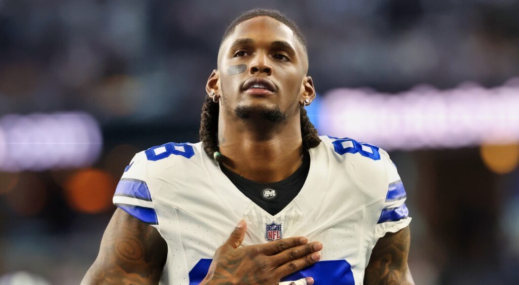 Dallas Cowboys wide receiver CeeDee Lamb in uniform