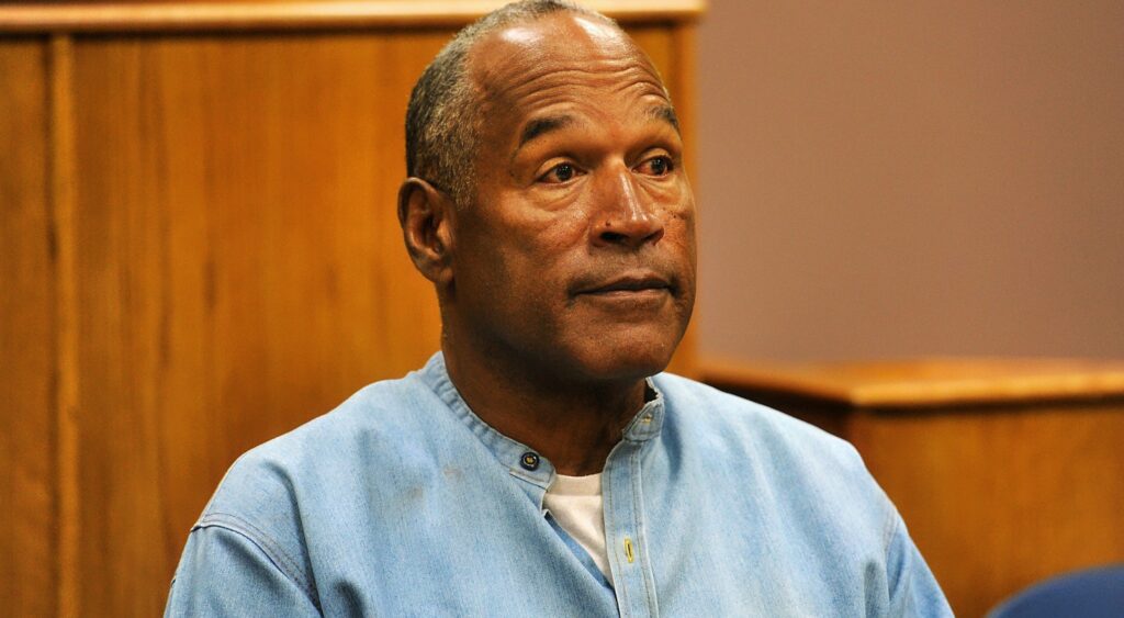 OJ Simpson in court