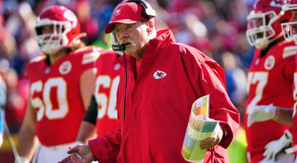 Chiefs head coach Andy Reid