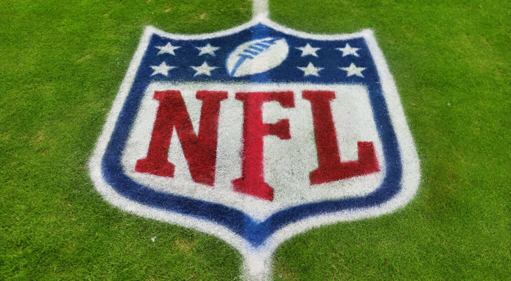 NFL Logo on field