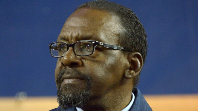 Kenny Easley looking on