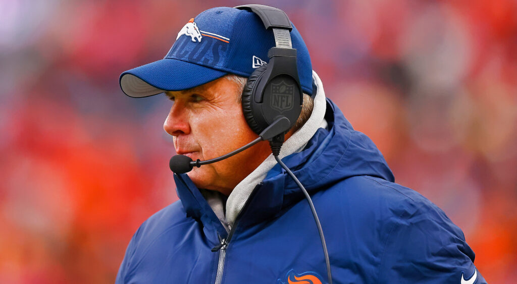 Denver Broncos head coach Sean Payton