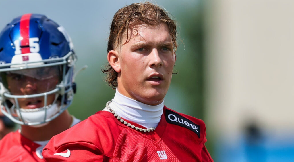New York Giants Face Backlash Over 'No Videotaping' Rule After Jaxson Dart’s Shaky Camp Debut