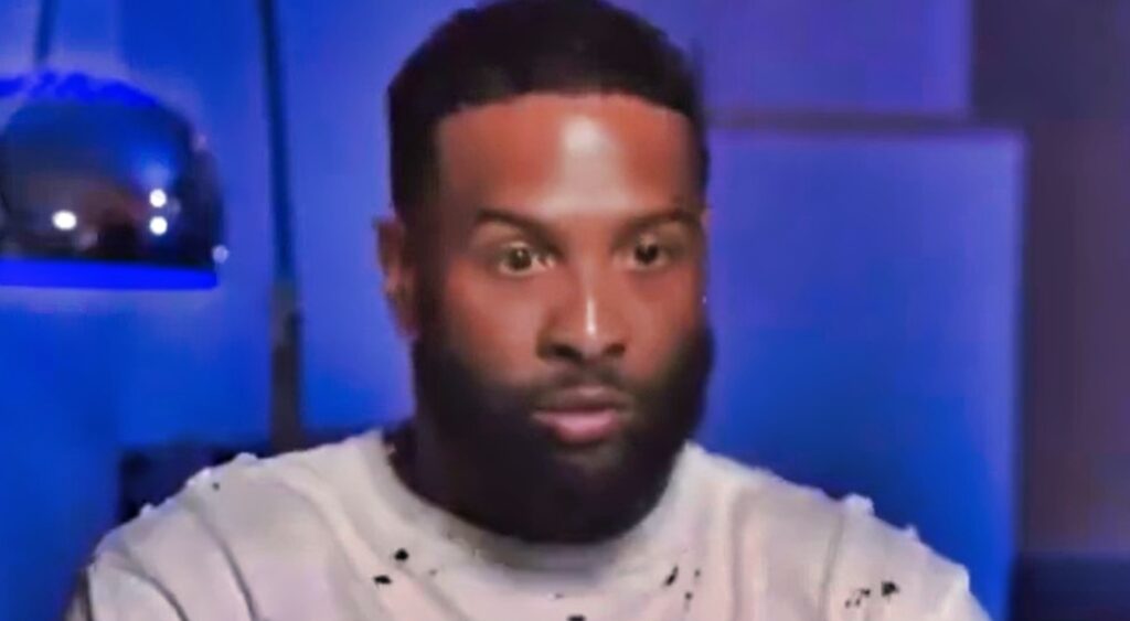 Odell Beckham Jr. speaking on podcast