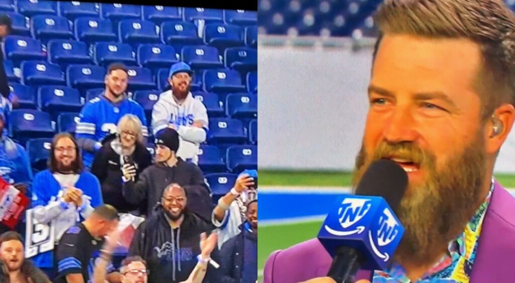 Lions fans and Ryan Fitzpatrick
