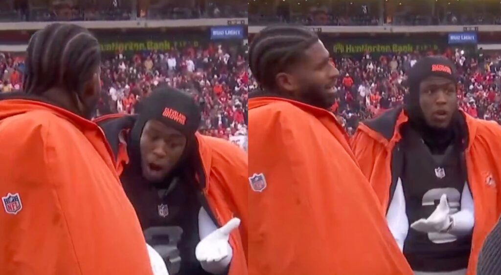 Shedeur Sanders and Jerry Jeudy