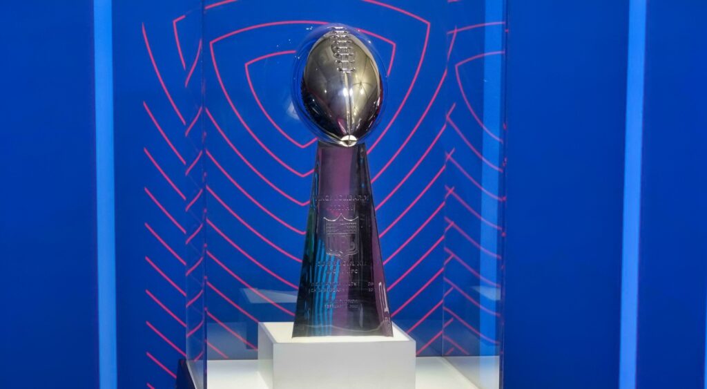 Lombardi Trophy. Shaq Barrett has retired.