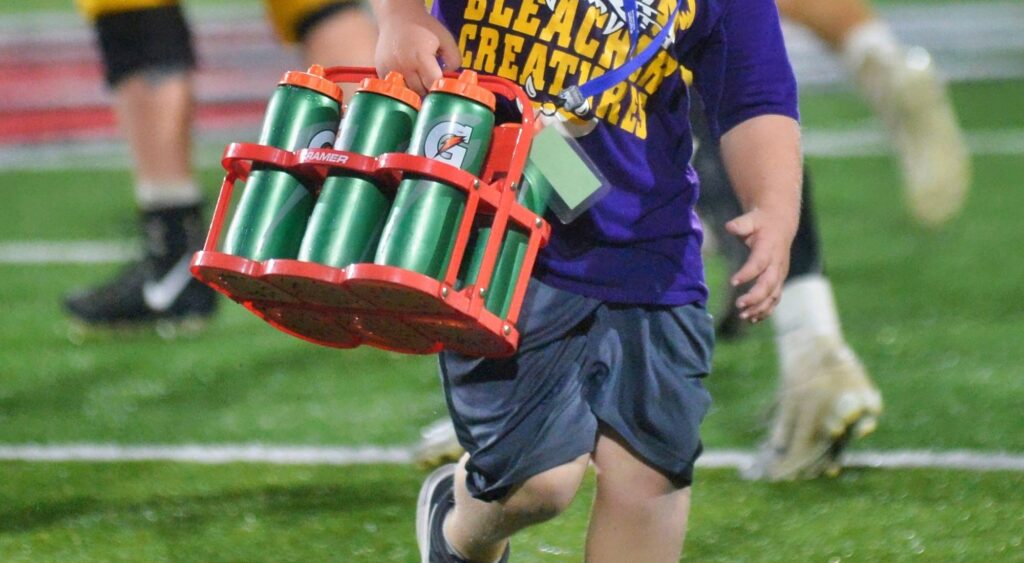 Waterboy with gatorade