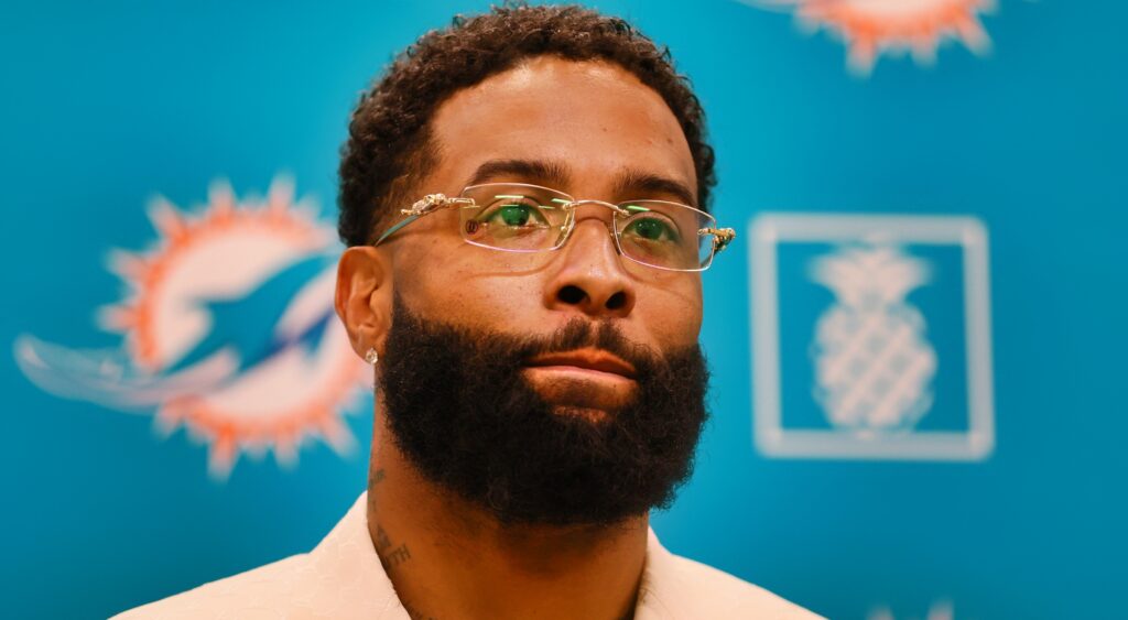 Odell Beckham Jr. wearing spectacles