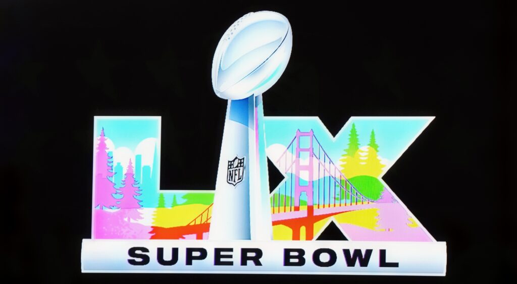 Super Bowl 60 logo.