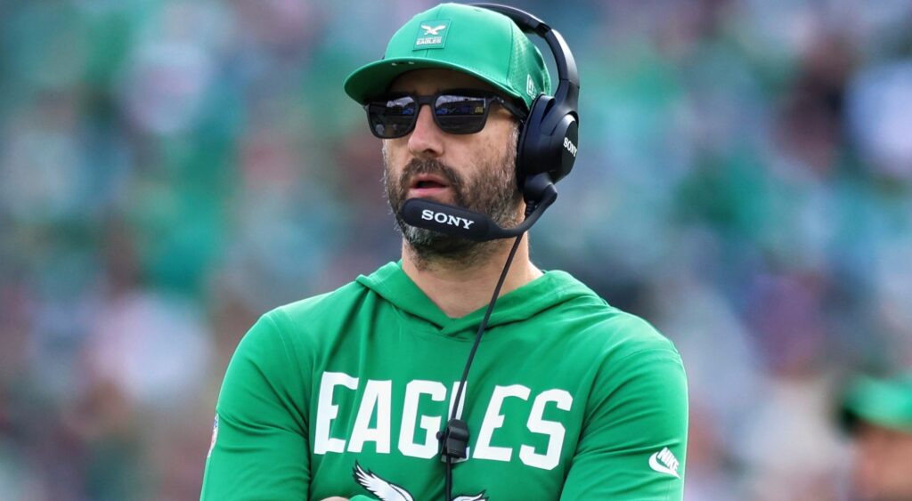 Philadelphia Eagles head coach Nick Sirianni