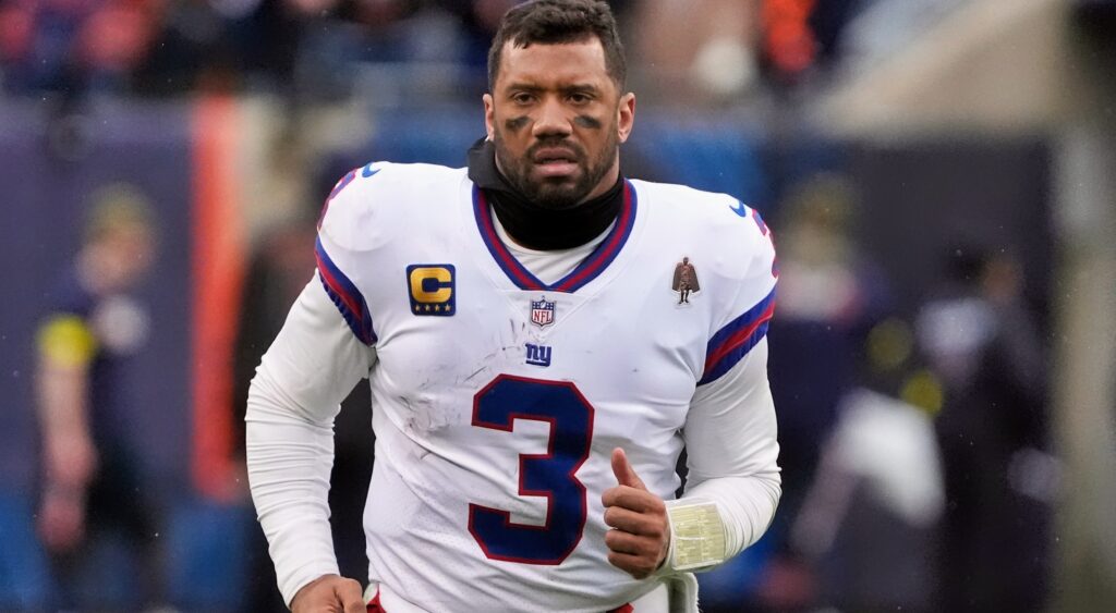 Russell Wilson running