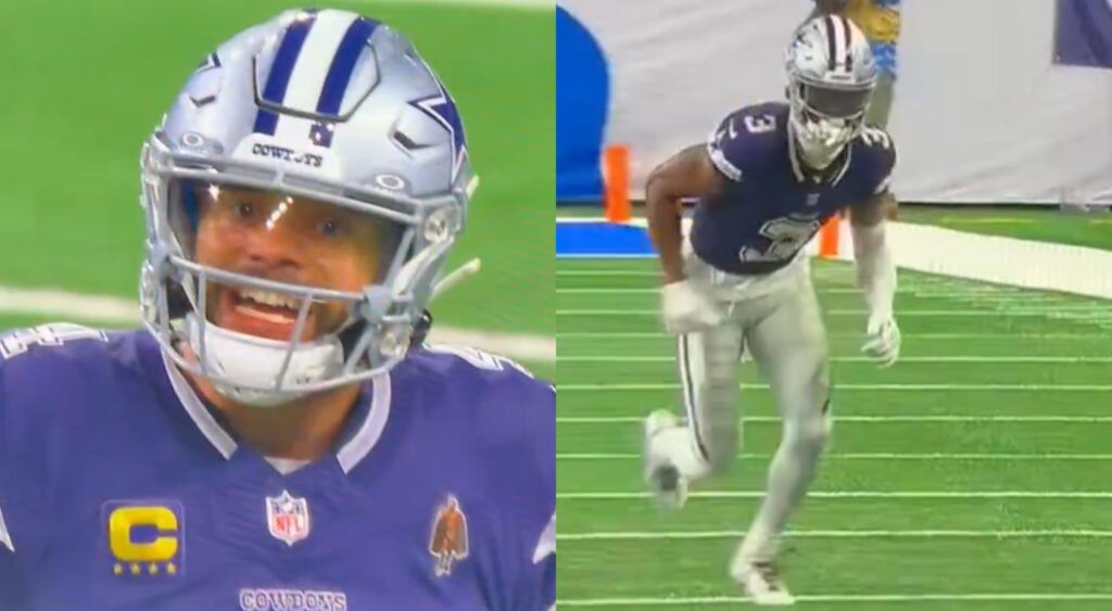 Dak Prescott and George Pickens.