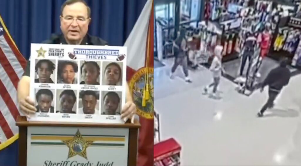 Sheriff Grady Judd and Dicks Sporting Goods suspects