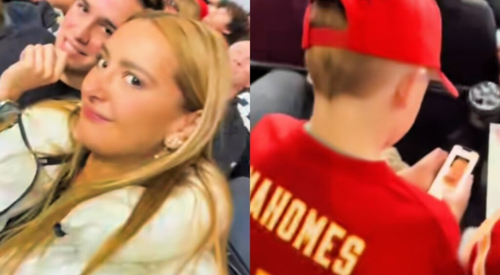 Female's Day At NFL Game Turns Awkward After She Catches Young Boy Snapping Creeper Pics Of Her In The Stands [VIDEO] - The Red Zone