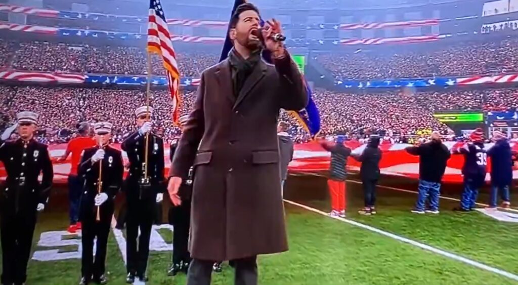 Everyone Is Saying The Same Thing About The National Anthem Before Patriots-Texans Playoff Game [VIDEO] - The Red Zone