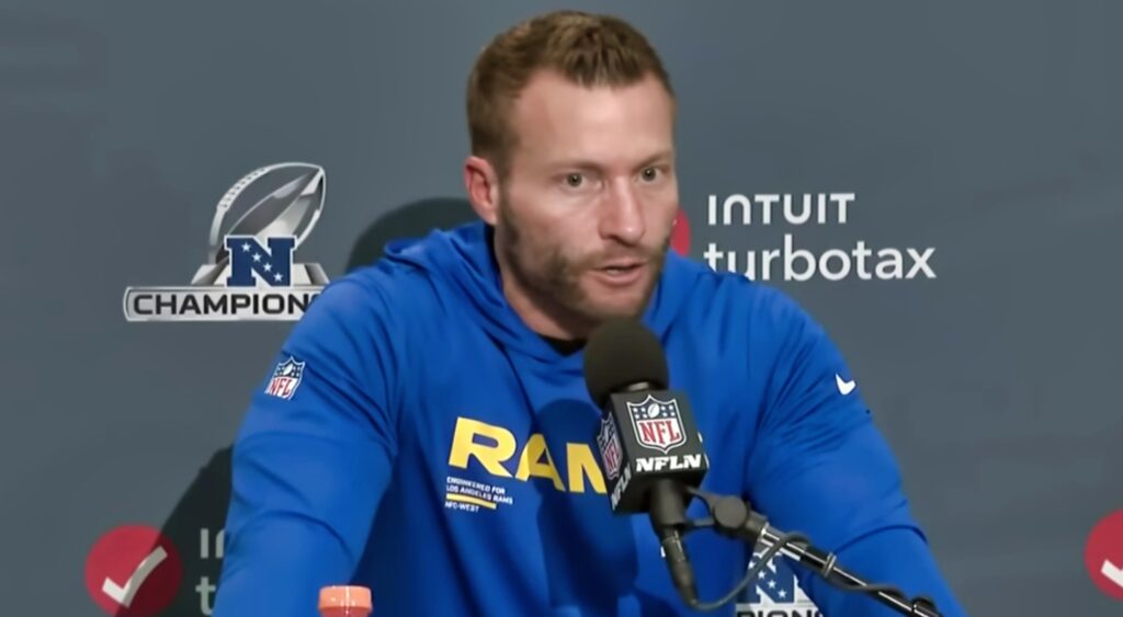 Sean McVay Snaps On Reporter In Heated Exchange After NFC Championship Loss To Seahawks [VIDEO] - The Red Zone