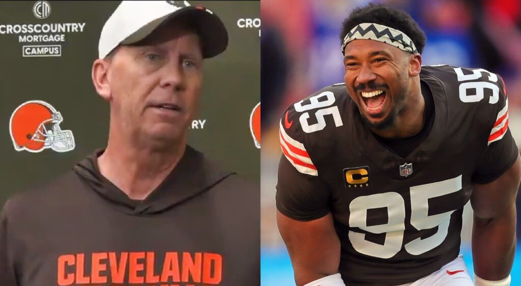 Browns Head Coach Drops Clear Hint That Myles Garrett Is Officially Done In Cleveland [VIDEO] - The Red Zone